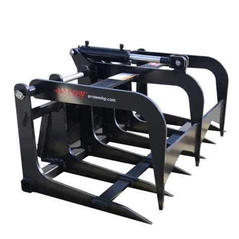 rake grapple mini skid steer|grapple for skid steer sale.